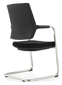 Кресло офисное NORDEN Стайл 1 CF/ хром/черная сетка/черная ткань CH 240C OA2000*OS800