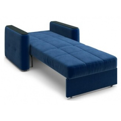 Кресло Агат Ницца 0 8  Velutto 26 синий/накладка венге НФ 00006033