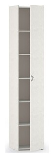 Шкаф комбинированный Моби Амели 08 49 шелковый камень универсальная сборка