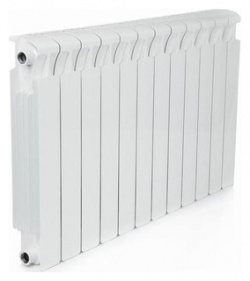 Радиатор биметаллический RIFAR Monolit 500 12 секций  боковое подключение (RM50012) RM50012