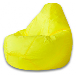 Кресло мешок DreamBag Желтое оксфорд 3XL 150x110 