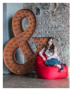 Кресло мешок DreamBag Красное Фьюжн XL 125х85