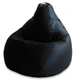 Кресло мешок Bean bag фьюжн черное XL 
