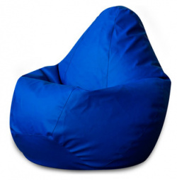 Кресло мешок Bean bag фьюжн синее XL 