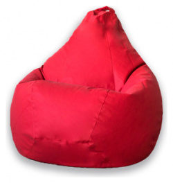 Кресло мешок Bean bag фьюжн красное XL 