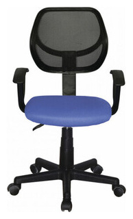Кресло компактное Brabix Flip MG 305 ткань TW синее/черное (531919) 531919 Тип