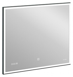 Зеркало Cersanit Led 011 Design 100x80 с часами и подсветкой (KN LU LED011*100 d Os) KN Os
