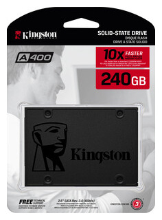 SSD накопитель Kingston 240GB А400 SA400S37/240G
