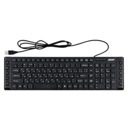 Клавиатура Acer OKW010 черный USB slim Multimedia ZL KBDEE 002