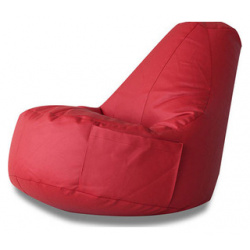Кресло мешок DreamBag Comfort cherry (экокожа) 