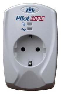 Сетевой фильтр Pilot Single (1 розетка) белый 