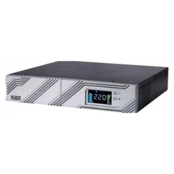 ИБП PowerCom Smart King RT SRT 1500A LCD 1350Вт 1500ВА черный