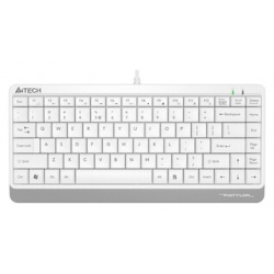Клавиатура A4Tech Fstyler FK11 белый USB slim (WHITE)