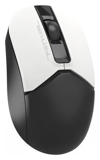 Мышь A4Tech Fstyler FG12 Panda  белый/черный оптическая (1200dpi)