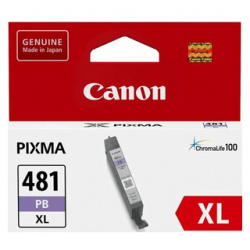 Картридж струйный Canon CLI 481XL PB  фото голубой (2048C001) 2048C001