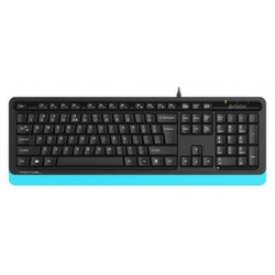 Клавиатура A4Tech Fstyler FKS10 черный/синий USB (FKS10 BLUE) BLUE