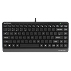 Клавиатура A4Tech Fstyler FK11 черный/серый USB slim (GREY)