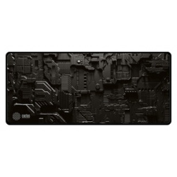Коврик для мыши Cactus Cyberpunk черный/рисунок 900x400x3 мм (CS MP PRO03XXL) CS PRO03ХXL