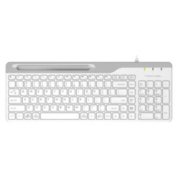 Клавиатура A4Tech Fstyler FK25 белый/серый USB slim (FK25 WHITE) WHITE