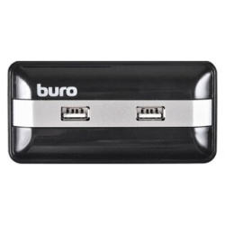 Разветвитель USB Buro BU HUB7 U2 0 7порт  черный