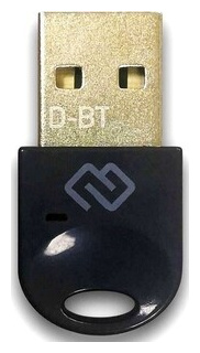 Адаптер Digma USB D BT502 Bluetooth 5 0+EDR class 1 20м черный мес  Тип