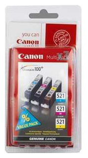 Kартридж Canon CLI 521 Multipack (2934B010) 