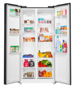 Холодильник с инвертором MAUNFELD MFF177NFBE 