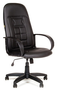 Офисное кресло Chairman 727 Терра матовый черный 