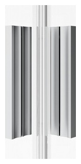 Душевой уголок Am Pm Gem 100x80 прозрачный  матовое серебро (W90G 404 100280 MT) W90G MT