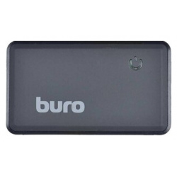Устройство чтения карт памяти USB2 2 Buro BU CR 151 черный