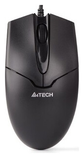 Мышь A4Tech V Track Padless OP 550NU черный оптическая (1000dpi) USB (3but)