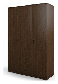Шкаф трехдверный Шарм Дизайн Мелодия 90х60 венге Тип шкафа для одежды  Коллекция