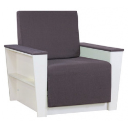 Кресло кровать Шарм Дизайн Бруно 2 рогожка серый 1076257