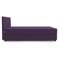 Кровать Шарм Дизайн Классика 140 рогожка фиолетовый 1323341