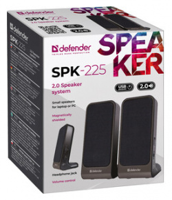Акустическая система Defender SPK 225 4 Вт  питание от USB (65220) 65220