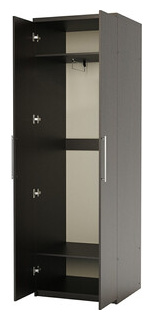 Шкаф для одежды Шарм Дизайн Комфорт МШ 21 60х45 с зеркалом  венге
