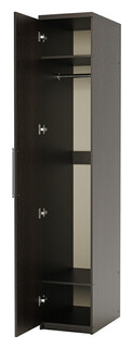 Шкаф для одежды Шарм Дизайн Комфорт МШ 11 50х60 с зеркалом  венге