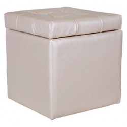 Пуф Шарм Дизайн Квадро с ящиком беж 1076127 Количество упаковок