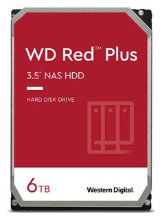 Жесткий диск Western Digital (WD) Original SATA III 6Tb WD60EFZX NAS Red Plus (WD60EFZX)