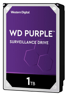 Жесткий диск Western Digital (WD) SATA3 1Tb Purple Video IntelliPower 64Mb (WD10PURZ) WD10PURZ