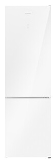 Холодильник MAUNFELD MFF200NFW Общий полезный объем 351 л  холодильной