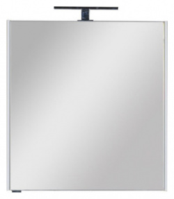 Зеркальный шкаф Aquanet Латина 70 с светильником  белый (179997 178249) 179997 + 178249