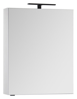Зеркальный шкаф Aquanet Алвита 70 с светильником  белый (184038 178249) 184038 + 178249