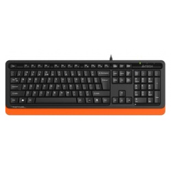 Клавиатура A4Tech Fstyler FKS10 черный/оранжевый USB (FKS10 ORANGE) ORANGE