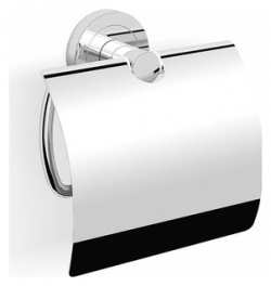 Держатель туалетной бумаги Langberger Burano с крышкой  хром (11041A) 11041A