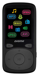 MP3 плеер Digma B4 8Gb black 