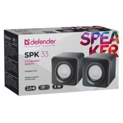 Акустическая система Defender SPK 33 5 Вт  питание от USB (65633) 65633
