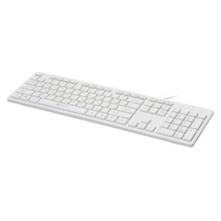Клавиатура Oklick 500M белый USB slim Multimedia (1061586) 1061586