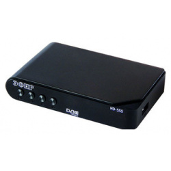 Тюнер DVB T2 Сигнал HD 555 Ean 6907745204967  Тип Tv Дисплей да