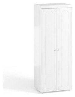 Шкаф для белья ОЛМЕКО Афина АФ 42 белое дерево OLMP002403